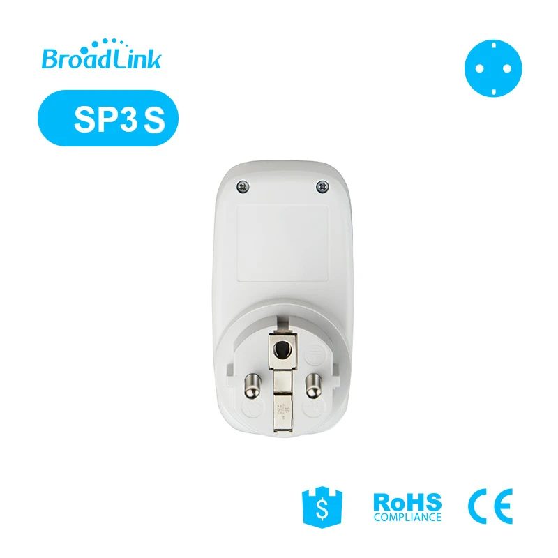 Broadlink Sp3s монитор Smart Draadloze Wifi розетка Afstandsbediening Met измеритель мощности контроллер