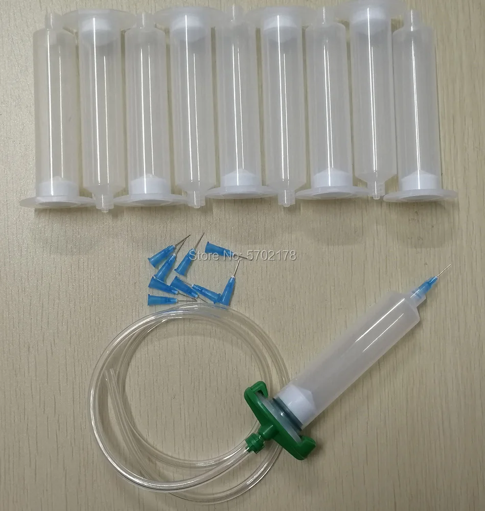 

30cc dispenser syringe with needle 10piece/lot dispenseing barrel