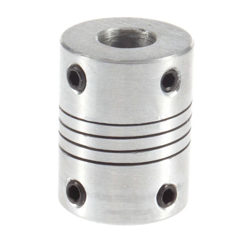Муфта вала для 3D принтера с ЧПУ 5 мм x 8 гибкая муфта 5x8 мм|coupled 5x8mm|coupling flexiblecoupling coupler