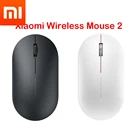 Беспроводная мышь Xiaomi Mijia 2, портативная игровая мышь 1000 точекдюйм 2,4 ГГц WiFi link, оптическая мышь для Macbook, ноутбука, мышь для ноутбука