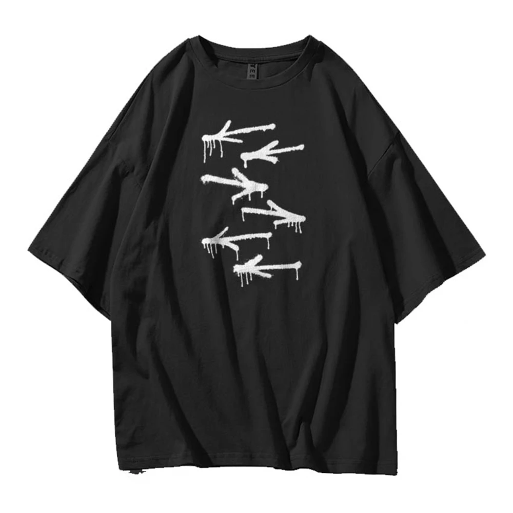 

Футболка COOLMIND в стиле унисекс, хлопковая тенниска оверсайз с открытыми плечами и круглым вырезом, уличная одежда