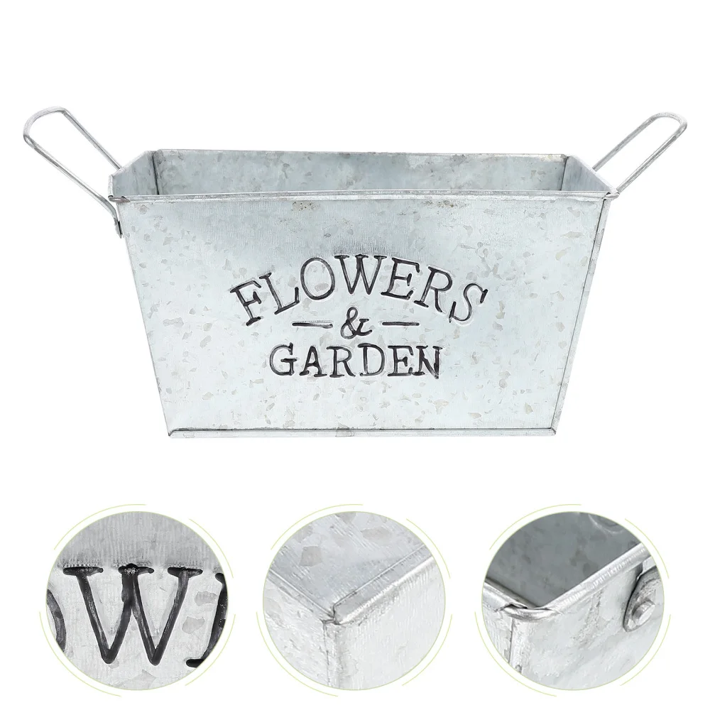 1 шт овощей горшечных цветов бассейна прямоугольный посадки корыта цветочный