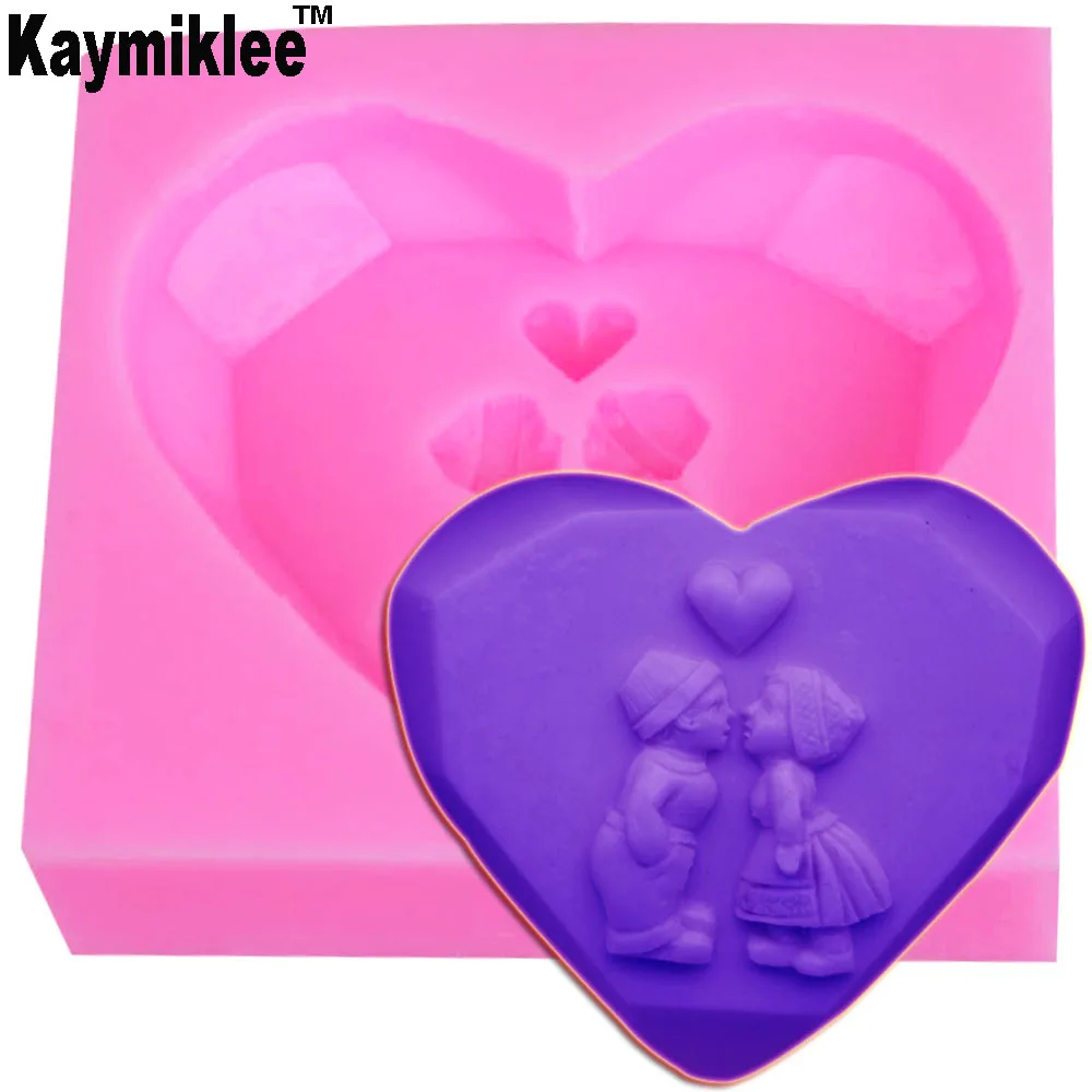 Форма для свечи S040, форма для мыла, силиконовая форма для выпечки на кухне, домашнее украшение, 3D восковое изготовление глины «сделай сам»