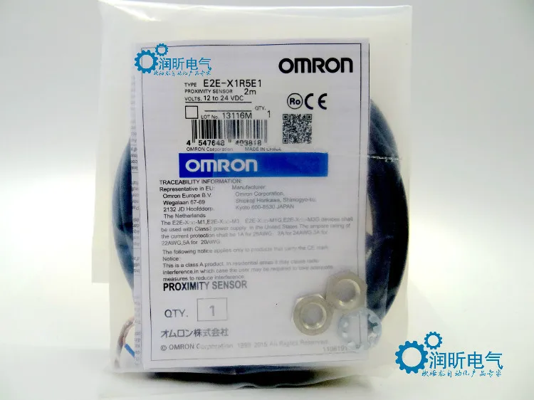 

Authentic Omron original brand new genuine E2E-X1R5E1 2M proximity switch genuine guarantee