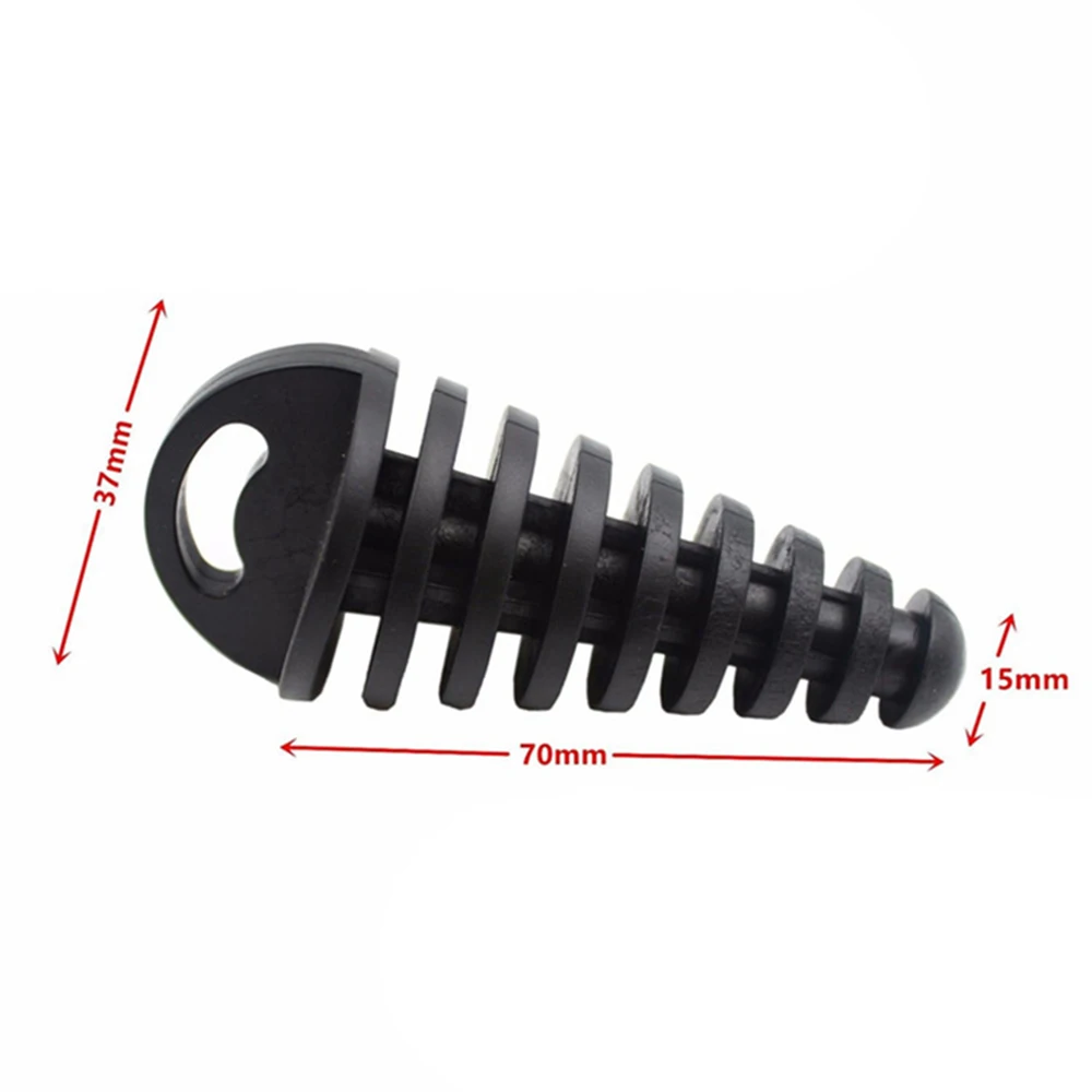 Пробка для выхлопной трубы мотоцикла глушитель пробка мытья протектор резиновая