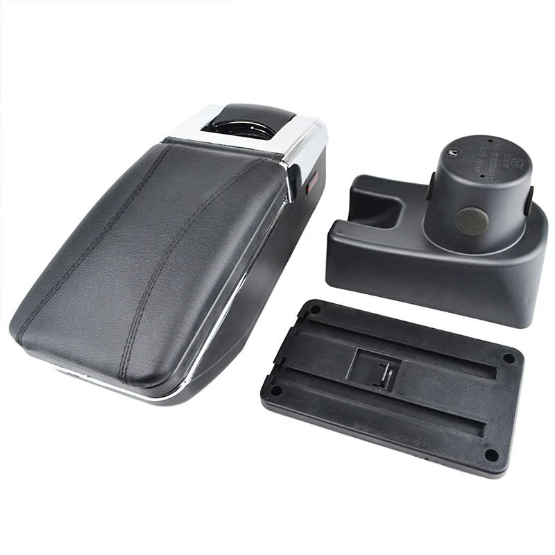 Armrest for Mitsubishi Mirage Attrage 2014 - 2018 Arm Rest Rotatable Storage Box Decoration Car Styling 2015 | Автомобили и