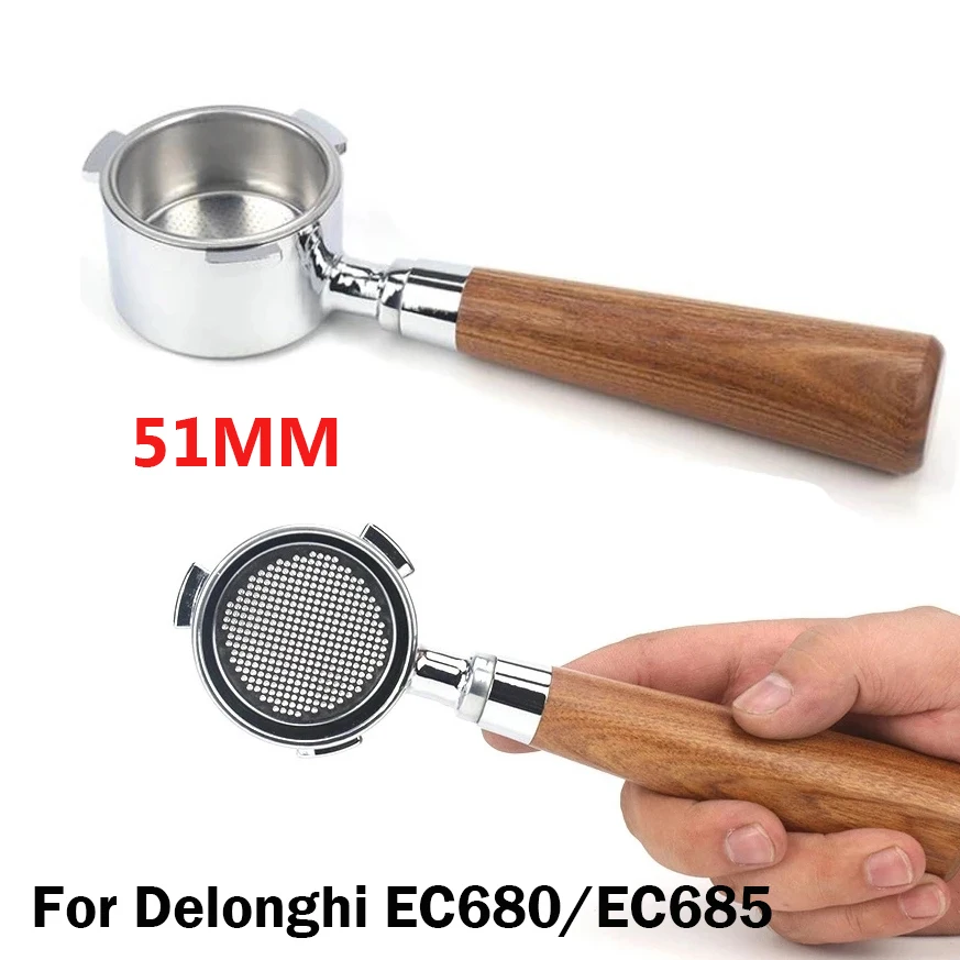 Фильтр для кофемашины Delonghi EC680EC685, Сменный фильтр 51 мм, корзина для эспрессо, аксессуары для бариста (art.: 7afa3afa5) - 7afa3afa5