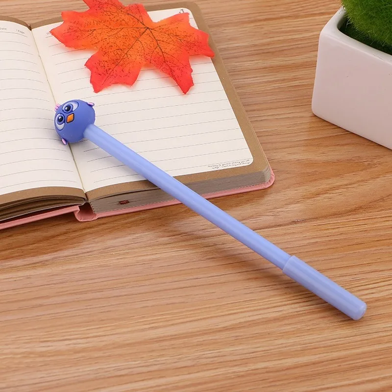 Набор гелевых ручек в виде птиц 20 шт. милые Канцтовары карамельных цветов высокое