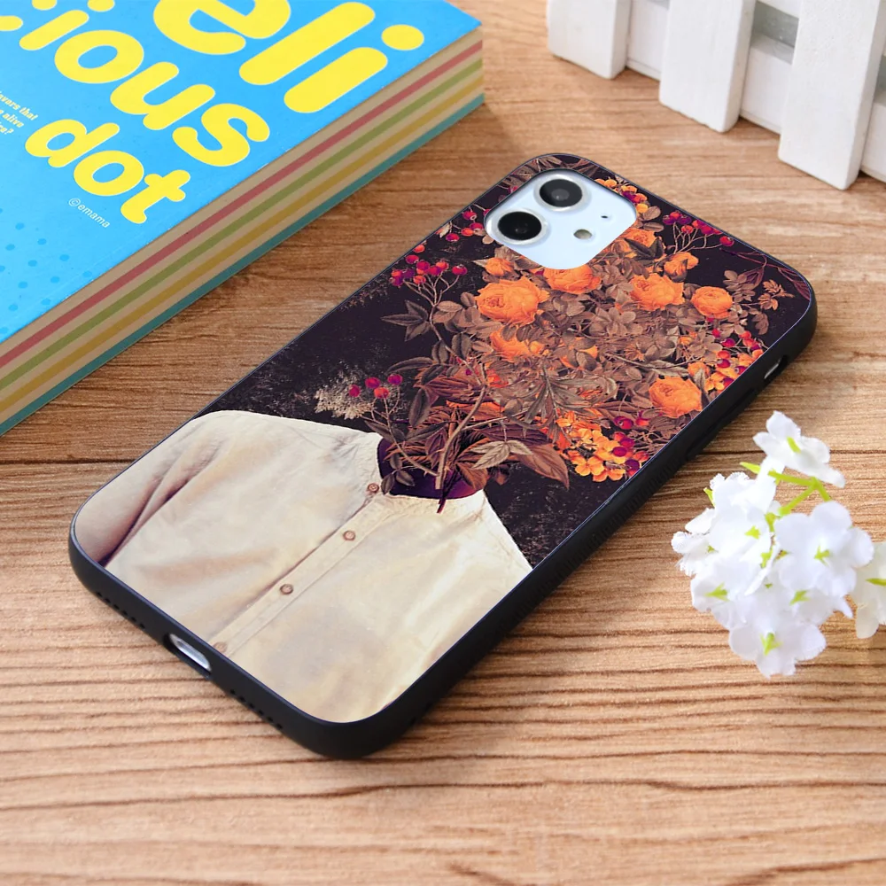 

For iPhone Bloom Soft TPU border Apple iPhone Case