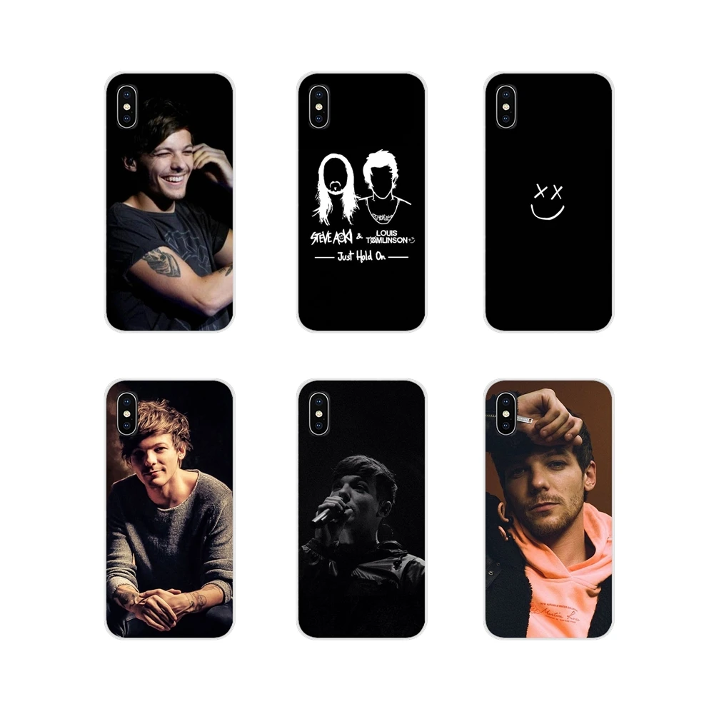 Односторонний прозрачный мягкий чехол Louis Tomlinson для Samsung A10 A30 A40 A50 A60 A70 M30 Galaxy Note 2 3 4