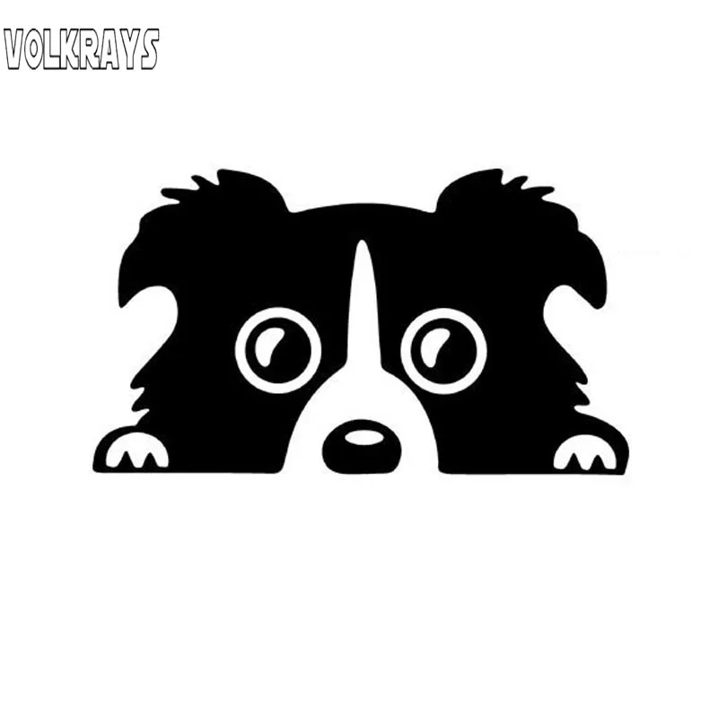 Volkrays индивидуальная Автомобильная наклейка Border Collie Dog аксессуары