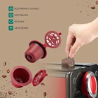 Фильтры для кофе ICafilas для кофемашины Nespresso, пластиковые капсулы, многоразовые, Nescafe