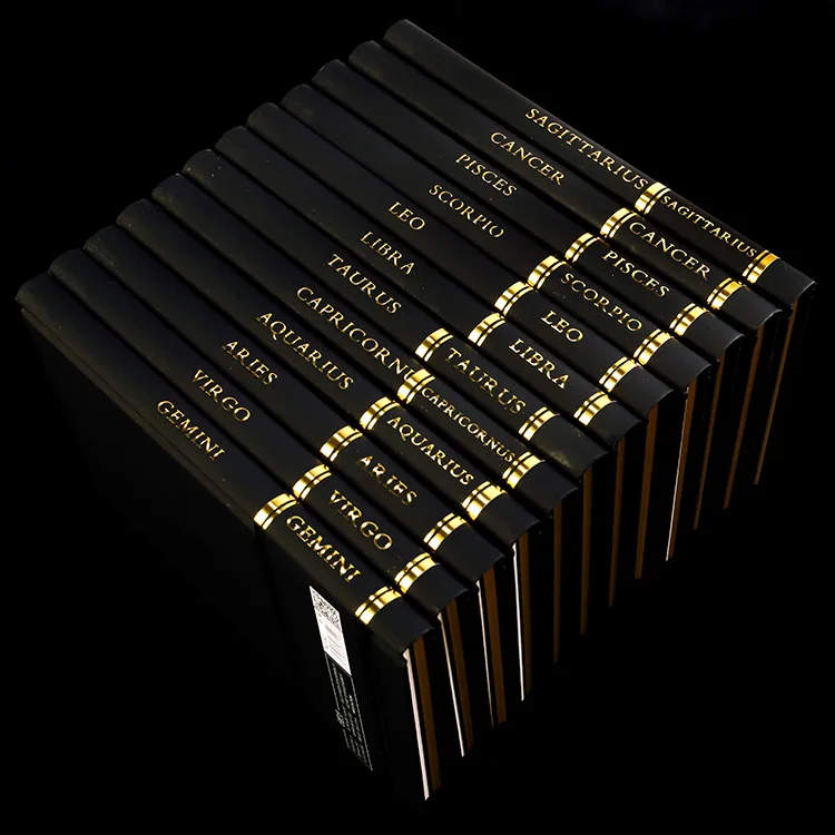 Европейская серия двенадцати созвездий Черная внутренняя страница альбом для