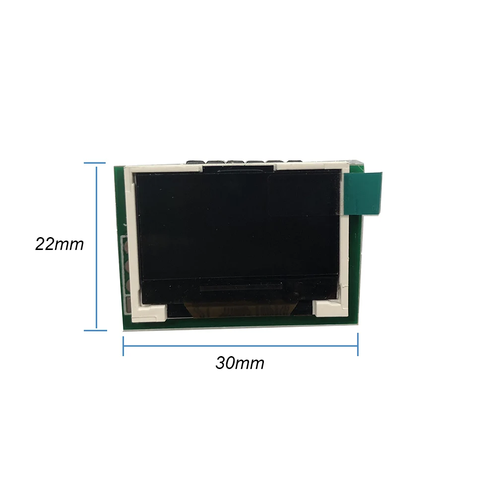 Миниатюрный 0 96 дюймовый OLED дисплей Lusya анализатор спектра двухканальный модуль