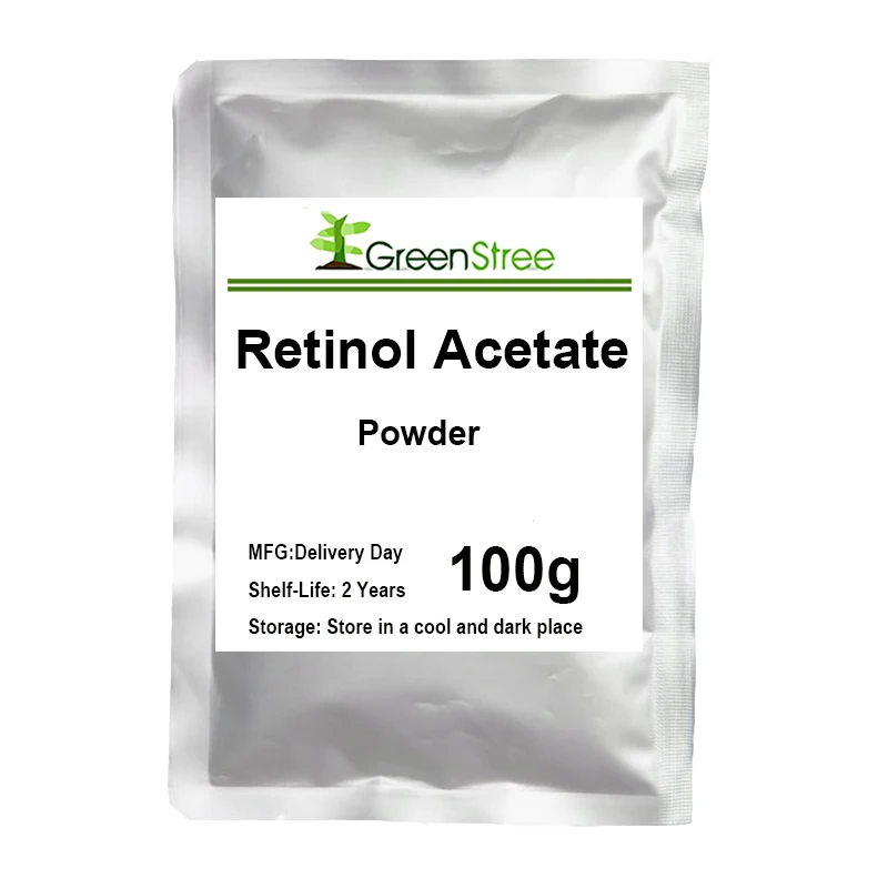 Лидер продаж порошок из ацетата ретинола отбеливание кожи удаление морщин