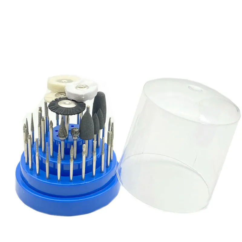 41 шт. Буры для полировки вольфрамовой стали с хвостовиком 2 35