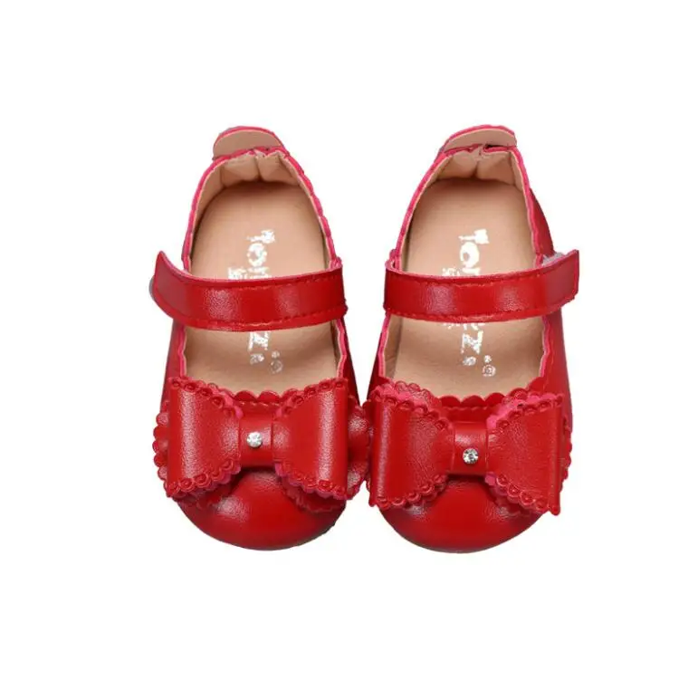 2021 обувь для девочек бантом бабочкой Туфли Стразы Для маленьких Вечерние кожаные