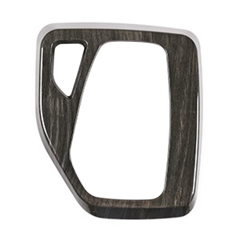 

Car ABS Black Wood Grain Gear Shift Panel Cover Trim Decoration for -BMW X1 E84 2010-2013 LHD