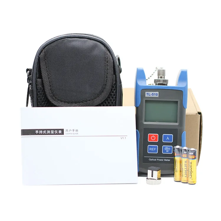 Mini TL-510 Optical Power Meter With FC SC Connector -70~+10dBm/-50~+26dBm TL-510A/TL-510C Fiber Optical Cable Tester