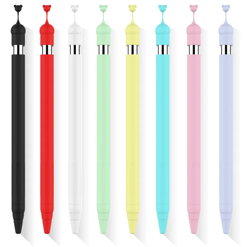 

Silicone Case For Apple Pencil 1st Case Pencil case Tablet Touch Stylus Protective Cover Pouch Portable Soft Silicone Case