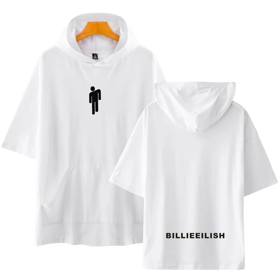 Новинка 2020 женские забавные толстовки Billie Eilish футболка женская одежда для