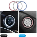 Автомобильная кнопка запуска двигателя с одной кнопкой защитные наклейки для Citroen C4 C3 C5 C1 C2 Berlingo Celysee Cactus Picasso Aircross Saxo