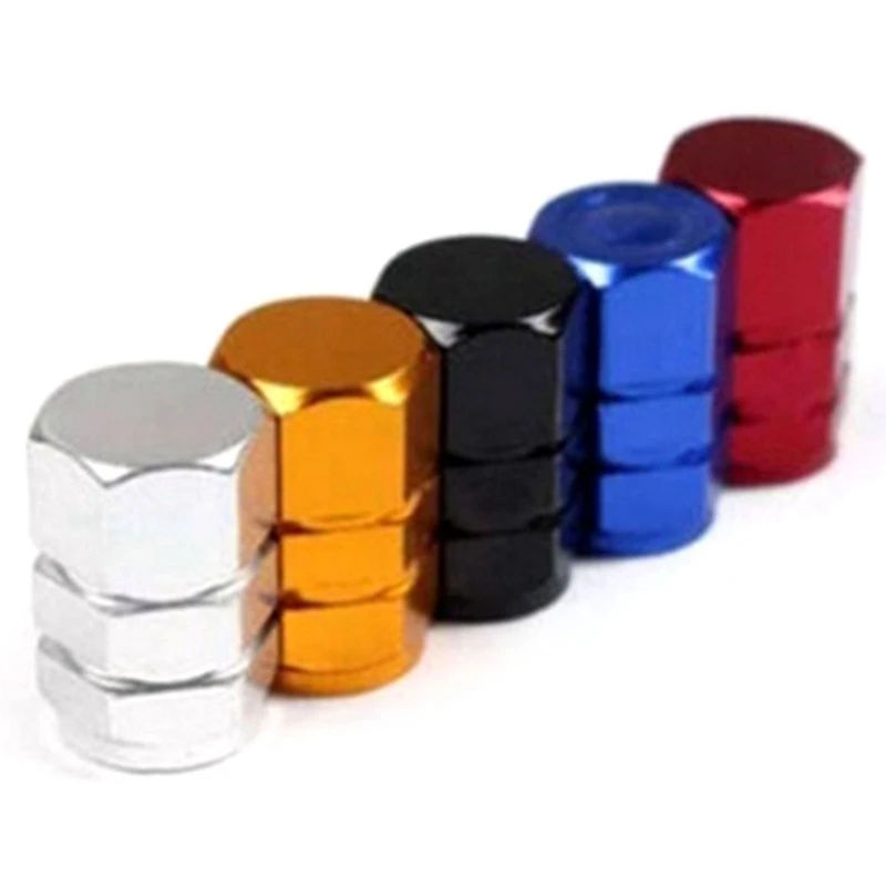 

4pcs Tire Valve Cap Tyre Tubeless Wheel Aluminum Theftproof Tire Valve Stems With Dust Caps Wheel Valve Stem Cap Car Accessories