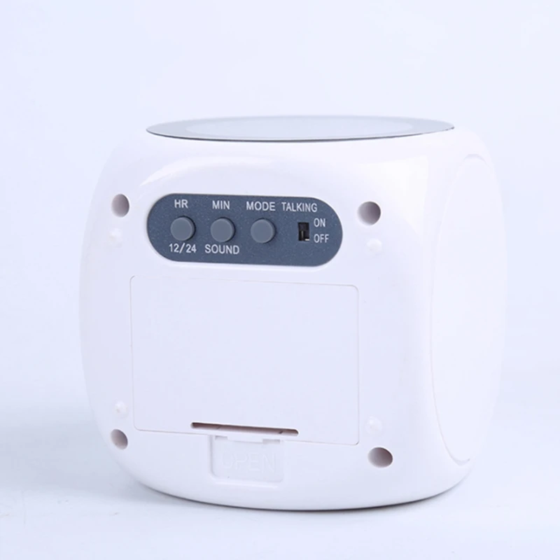 

Creative Attention Projection Digital Weather LCD Snooze Clock Bell Alarm Display Backlight LED Projector