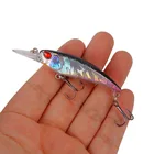Minnow 75 мм 5g Jerkbait, воблеры, плавающая верхняя часть воды, тропическая пластиковая жесткая приманка для ловли окуня и щуки