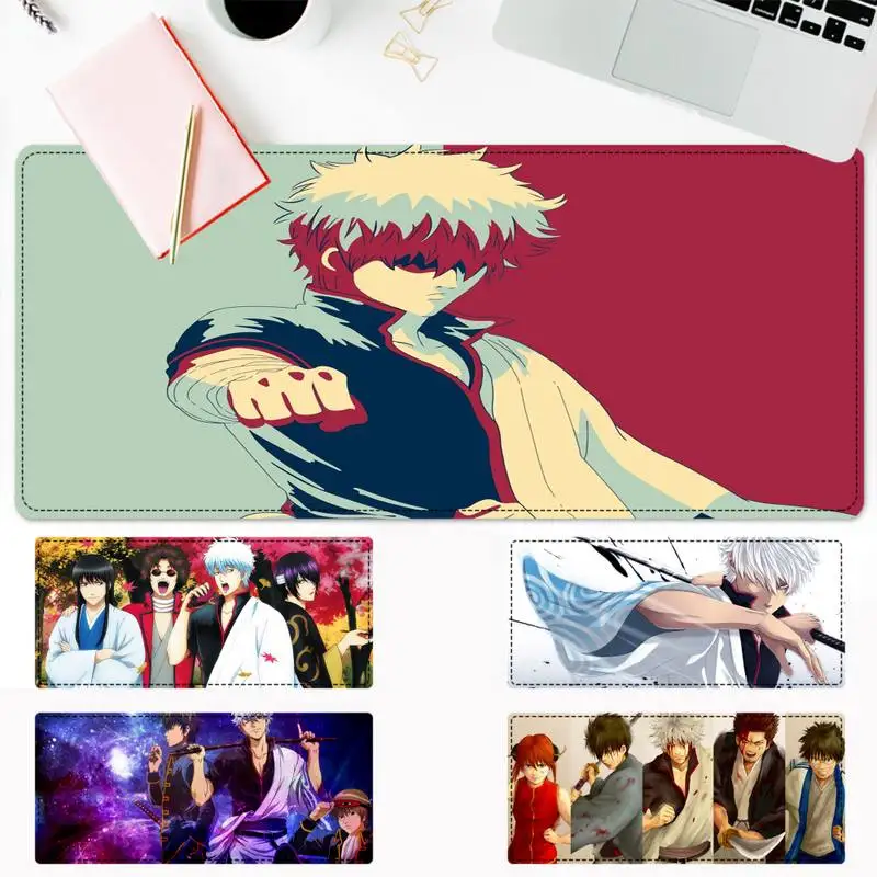 

Factory Direct Gintama japan anime Gaming Mouse Pad Gamer Keyboard Maus Pad Desk Mouse Mat Game Accessories For Overwatch
