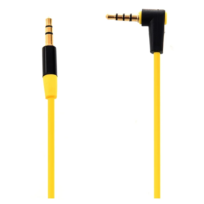 3.5MM Male To Car AUX Cord Studio o Extension Bent Cable(Yellow) | Электроника