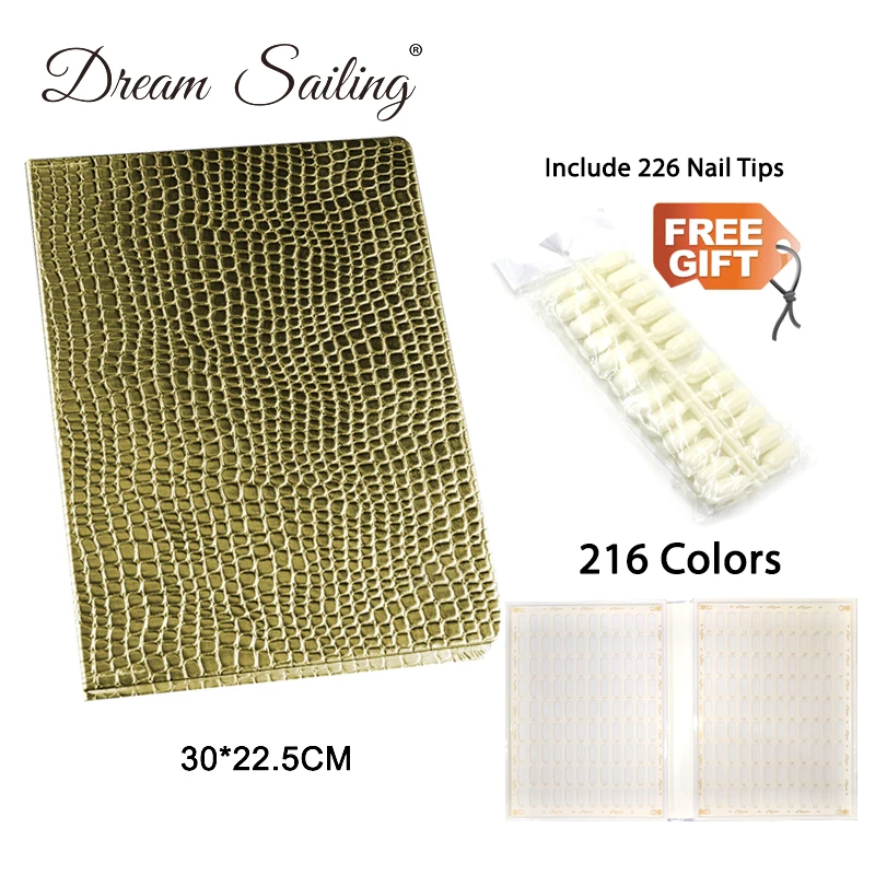 Цветная книжка с искусственными ногтями дисплей цветов фотография Таблица