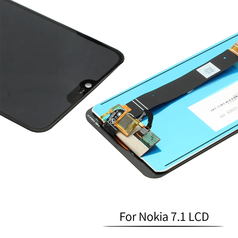5 84 &quotс рамкой lcd для NOKIA 7 1 TA-1085 TA-1095 TA-1096 ЖК-дисплей сенсорный экран дигитайзер