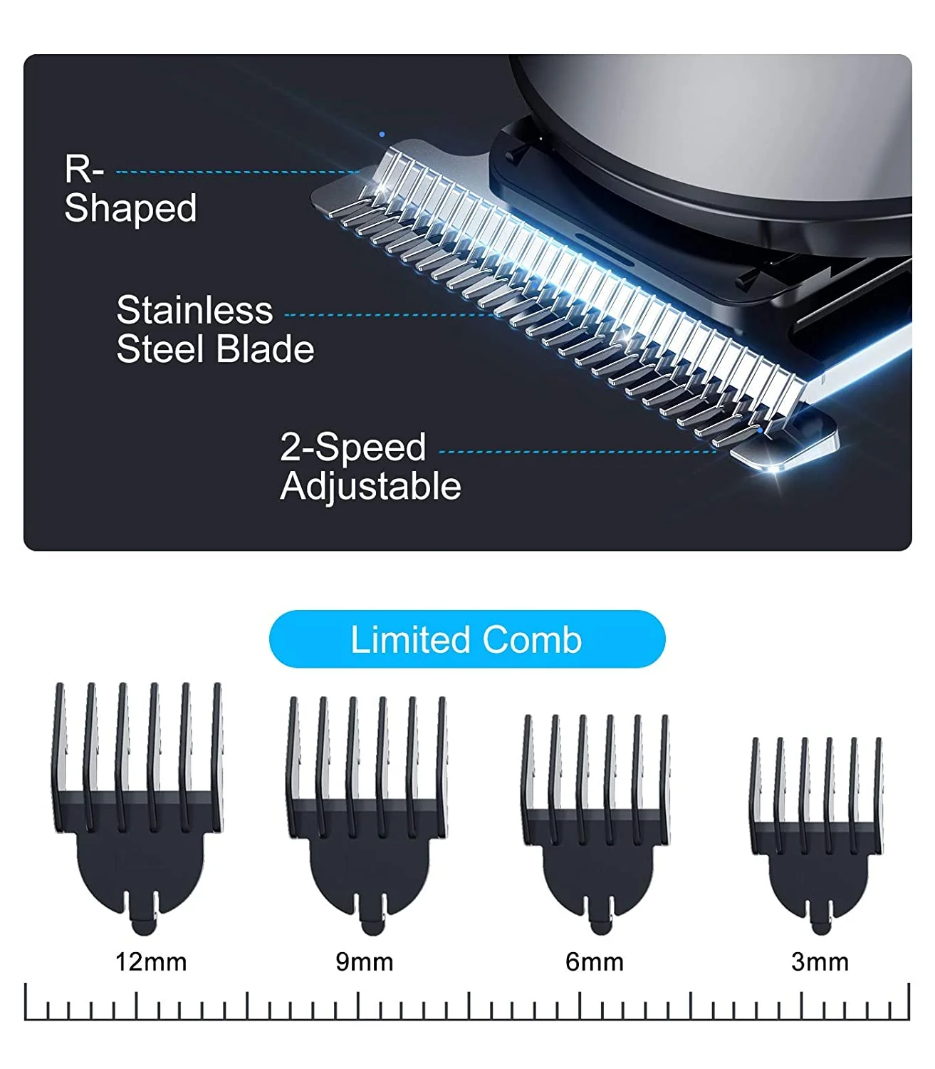 Многофункциональные триммеры для волос 11 в 1 электрическая машинка стрижки