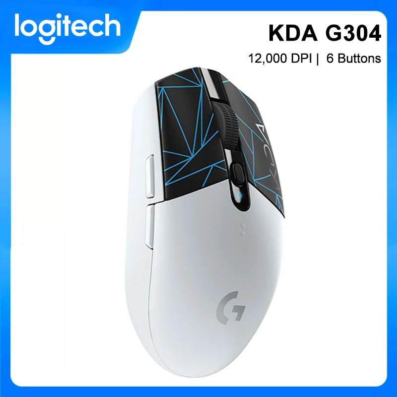 

Logitech G304 LIGHTSPEED KDA Ltd Edition Gaming Mouse 6 Button 2.4G Wireless HERO Sensor 12000DPI Gamer Mice For PC Laptop