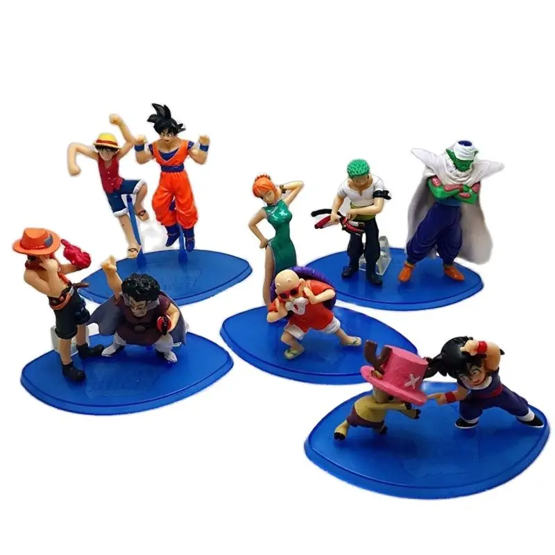 5 шт./компл. экшн-фигурки аниме фильмы фигурки Детские игрушки ПВХ модели куклы