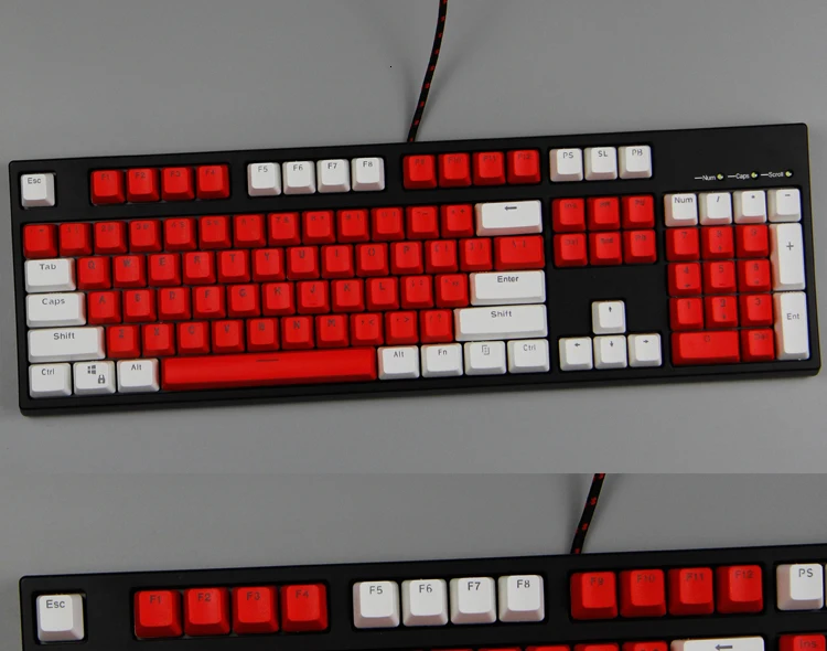 1 комплект ANSI 104 87 Механическая клавиатура PBT с подсветкой ключ колпачок для MX переключатели полупрозрачный ключ крышка s Для EVA Sunshine Dolch queen