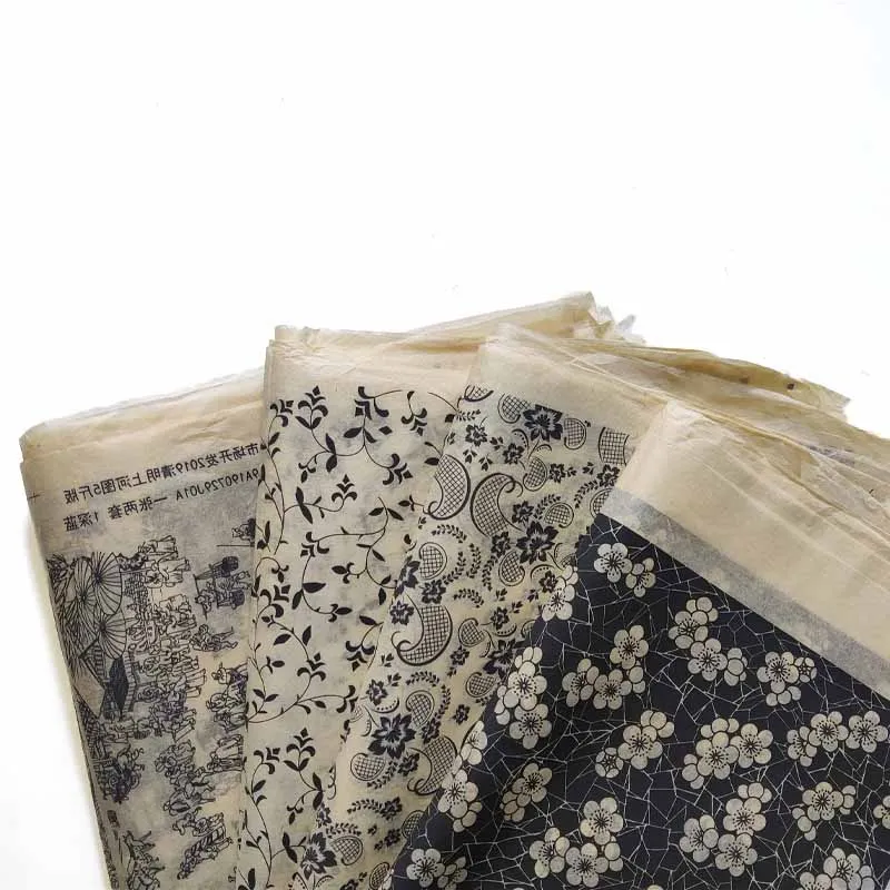 Керамическая глина переводная бумага подглазурь черная глазурованная Цветочная