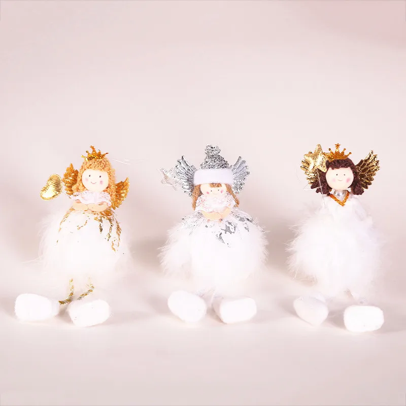 Рождественская Кукла Ангел игрушка рождественские украшения для дома
