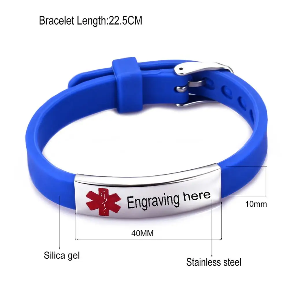 Прямая поставка силиконовые регулируемые спортивные браслеты с гравировкой на