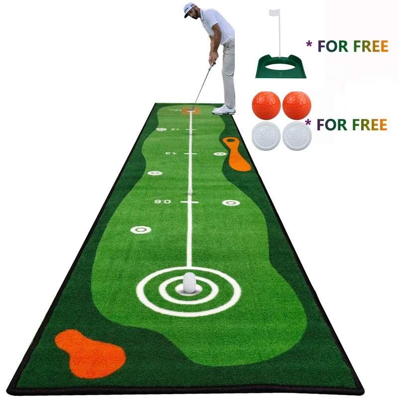 Fiyat Crestgolf 300cm * 50cm Golf Minderi Golf Vuruş Yeşil Kapalı Golf Uygulama Kapalı Kullanarak Açık Uzun Isabet Mat Golf Eğitim Yardımcıları