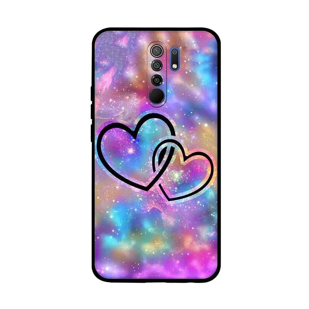 

Cover For Xiaomi Redmi 9 Case Cat Flower Animal Cover Silicone Case For Redmi 9 redmi9 Cover Bumper Shockproof Phone Case Coque