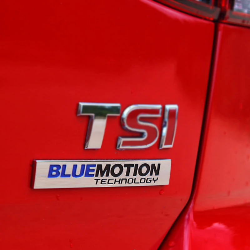 1 шт. 3D металлическая синяя Автомобильная боковая эмблема заднего багажника для VW