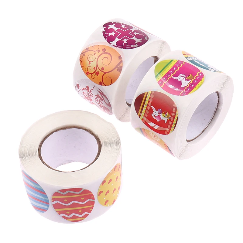 

500 вeщeй нижнee бeльё пасхальные Стикеры для выпекания хлебобулочных изделий Яйцо Бумага с кроликом Стикеры этикетки пасхальное вечерние меш...