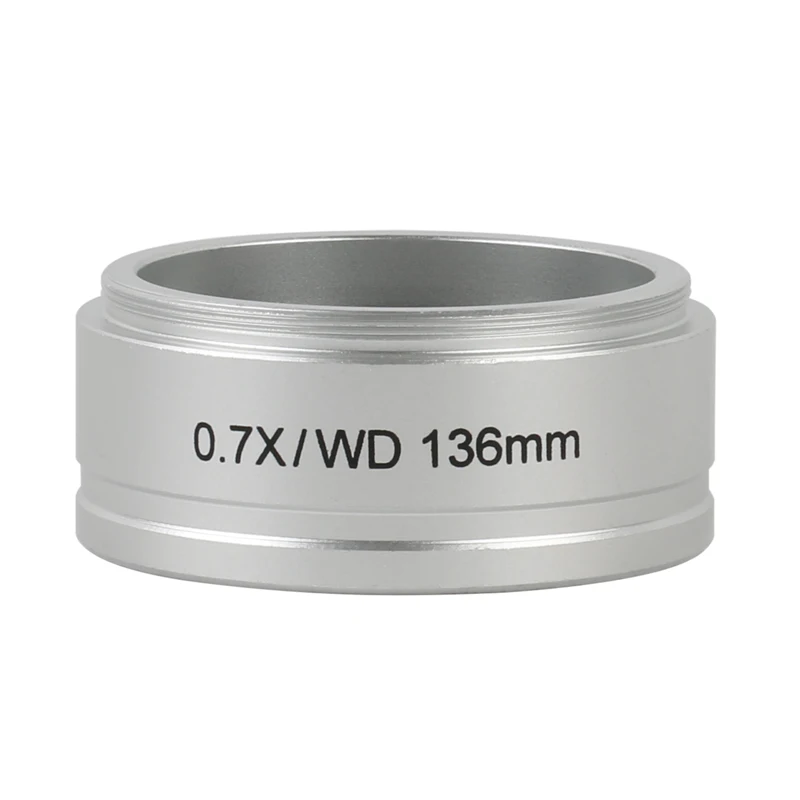 Тринокулярный стереомикроскоп WD 0.5X 0.7X 2.0X Вспомогательный объектив для Nikon SMZ645