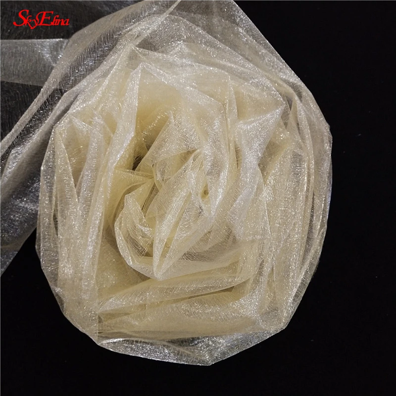 15 см * 5 м Тюль органза прозрачная марлевая основа свадебные декоративные