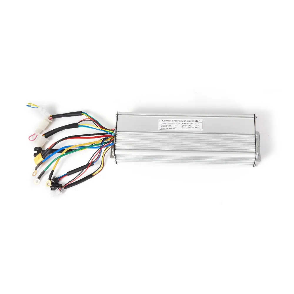 18 Mosfet контроллер KT подходит для 48V 1500/2000 ваттовый мотовелосипед; безщеточный безредукторных мотор для центрального движения двойной режим/Синусоидальная волна, фара для электровелосипеда в ключевой программист