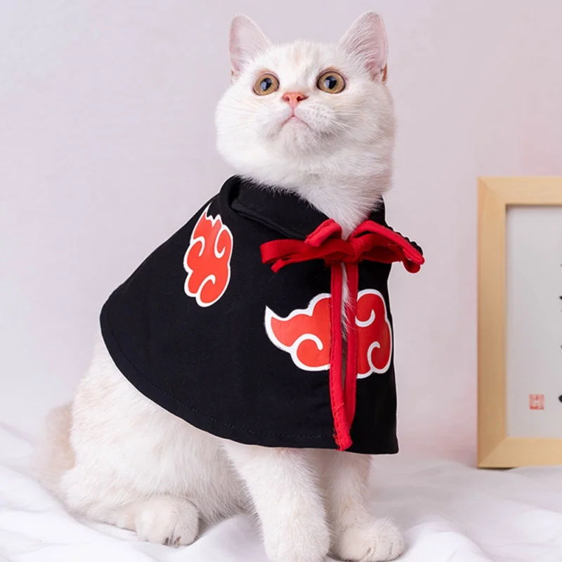 

Funny Pet Dog Cat Cloak Cosplay Clothes Anime Halloween Cat Puppy Costume Christmas Cute Party Festival Pet Kitty Cape Clothing