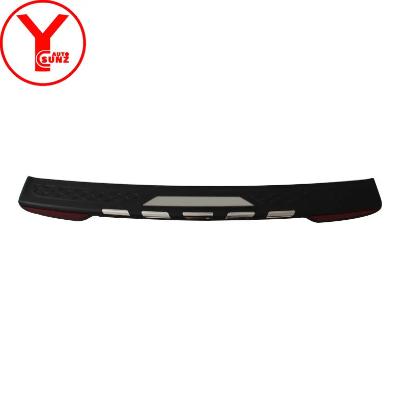 Накладка на задний бампер светильник для Toyota Fortuner HILUX SW4 2015 2016 2017 2018 2019 ABS