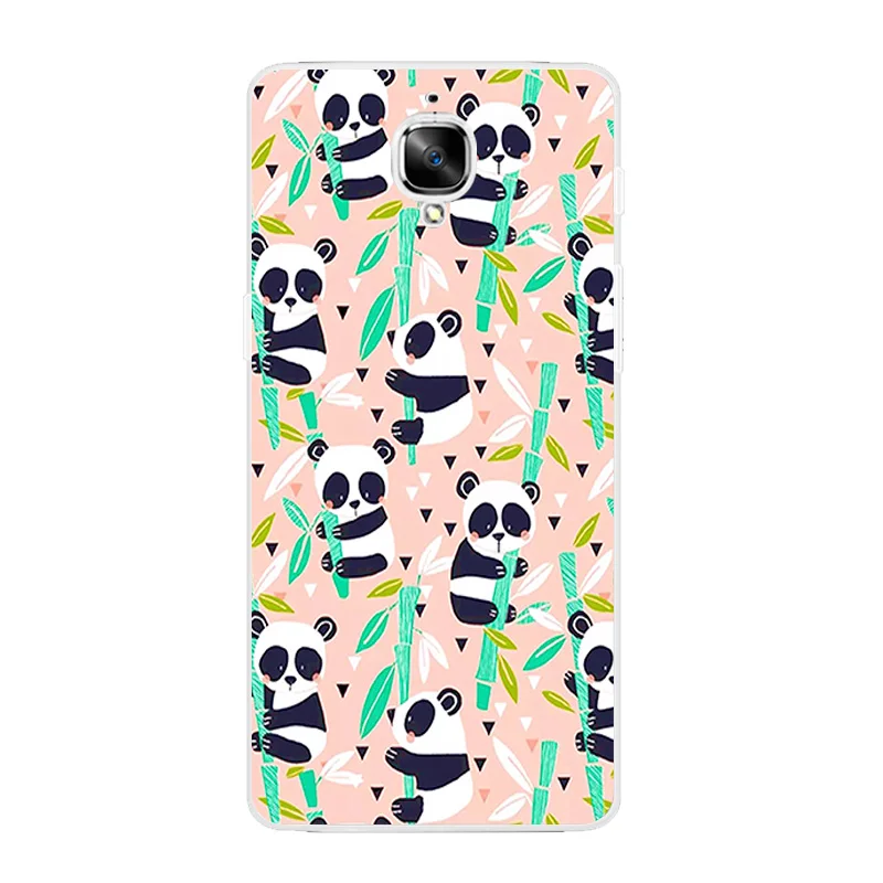 Чехол для OnePlus 3 / 3T чехол телефона One Plus 5 2 дюйма мягкий из ТПУ с рисунком кошки